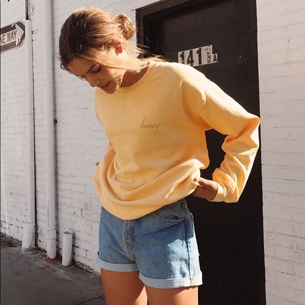 Brandy Melville Honey Erica sweater